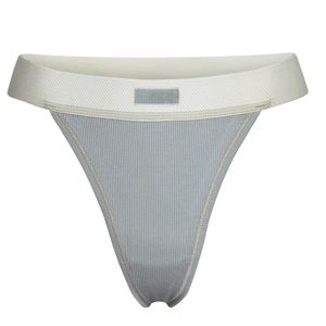 Skims Cotton Rib Thong